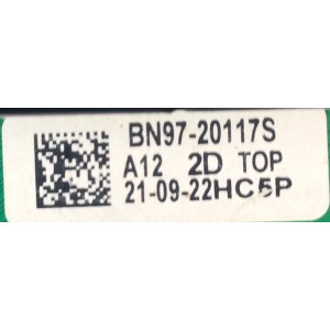 MAIN PARA SMART TV SAMSUNG 4K RESOLUCION (3840 X 2160) / NUMERO DE PARTE BN94-17775A / BN41-02852C / BN9417775A / 17775A / BN97-20117S / DISPLAY PT650GT01-2 VER.1.0 / MODELO UN65TU7000BXZA XC29